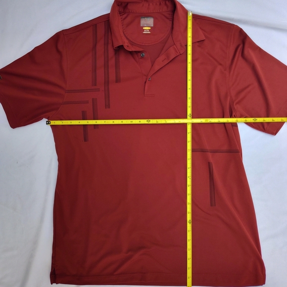 LIKE NEW Gary Player Men's Burgundy Polo Golf Shirt - Picture 4 of 5